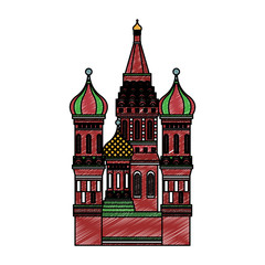 St basil cathedral vector illustration graphic design