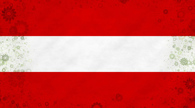 Illustration of an Austrian flag