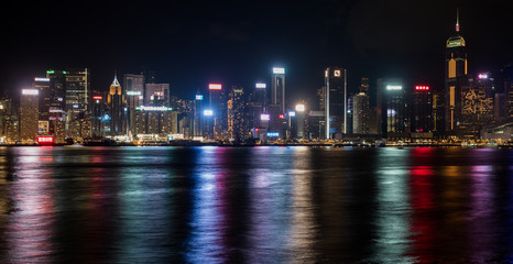 Fototapeta premium Hong Kong at Night