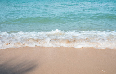 Fototapeta na wymiar sea wave and beach