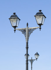Fototapeta na wymiar Lantern in the city Park