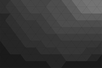 Obraz premium Abstract geometric pattern from triangles. Background. Vector illustration.