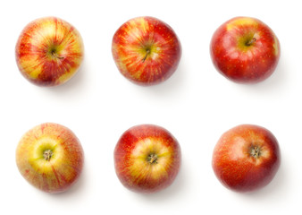 Fototapeta na wymiar Apples Isolated on White Background