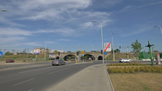 Railway bridge on Jana Zamoyskiego street