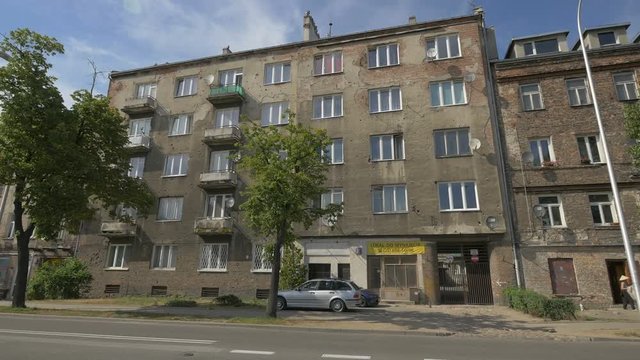 Apartment blocks on Jana Zamoyskiego street