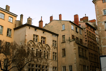 Fototapeta na wymiar view of Lyon