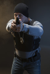 Law Enforcement Agent Studio Shoot