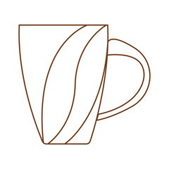 Outline coffee symbol
