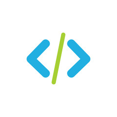 Obraz premium Code Icon Design