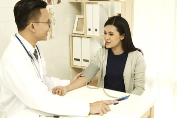 Asian women Health check