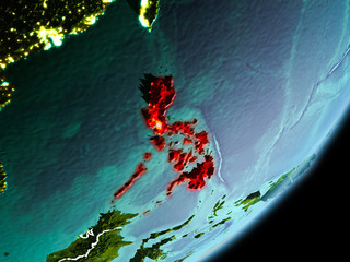 Orbit view of Philippines