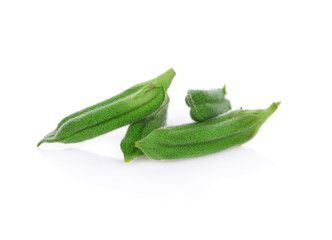 Black Sesame Seeds isolated on white background.