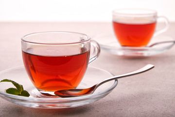 tea drink invigorating morning Breakfast fragrant lamb mint