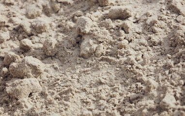 Building sand as an abstract background