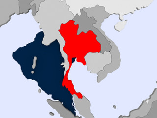Map of Thailand