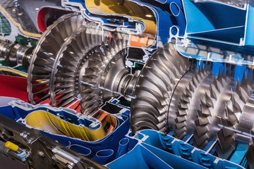 Turbine Engine Profile. Aviation Technologies.
