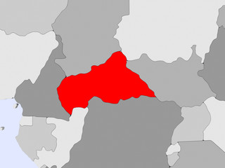 Map of Central Africa