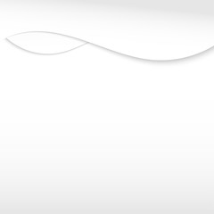 folding white papercut background