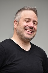 Fototapeta premium Smiling Fat Male