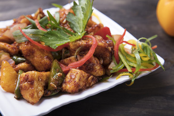 Chilli Paneer Dry