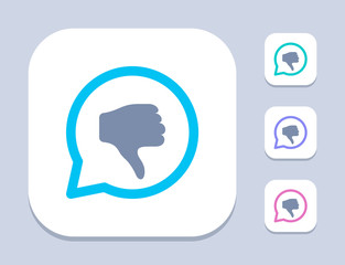 Dislike Notification - Bright Icons. A professional, pixel-perfect icon