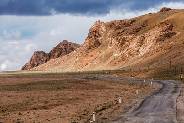 Fototapeta na wymiar Nice view of Pamir in Tajikistan