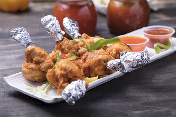 Crispy Chicken Lollipop