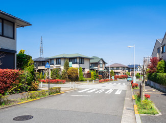 閑静な住宅街