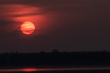 Sonnenaufgang Goitzsche