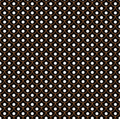 Geometric fish scales chinese seamless pattern. Wavy roof tile. Modern repeating stylish texture. Waves lines seamless design elements for wrapping paper, background, surface texture and fill, card