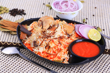 Chicken biryani