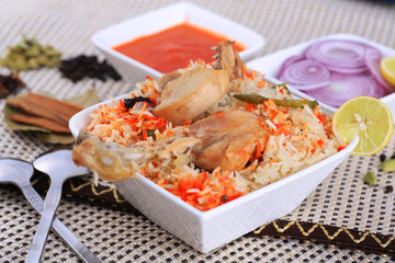 Chicken biryani