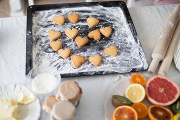freshly baked cookies