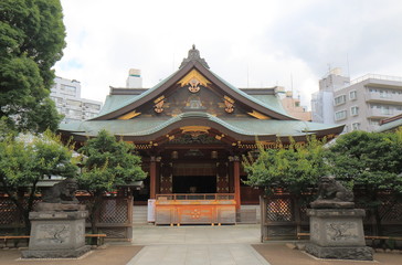 Historical Yushima Tenmangu shrine Tokyo Japan