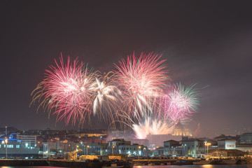 catania, fuochi di sant'agata