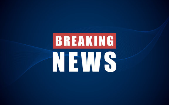 Vector news background, breaking news. Breaking news modern concept