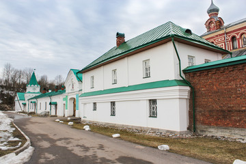 Fototapeta na wymiar Buildings of the St. Nicholas Monastery.