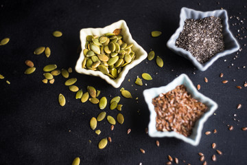 Organic food concept