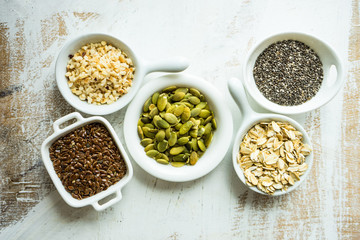 Organic food concept