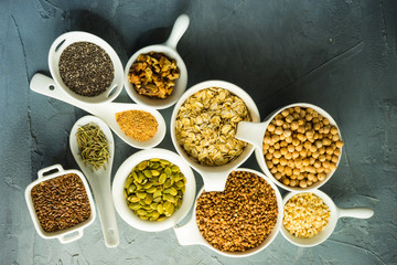 Organic food concept