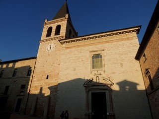 Fototapeta premium Church of Santa Maria Maggiore in Spello