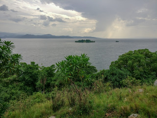 Fototapeta na wymiar Lake Kivu, Rwanda (africa)