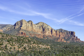 beautiful red mountains