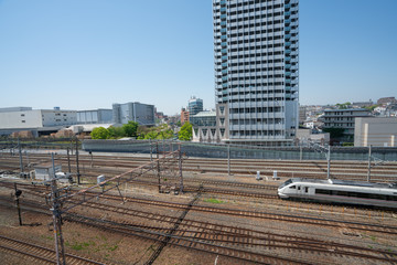 Obraz premium 吹田 都市風景