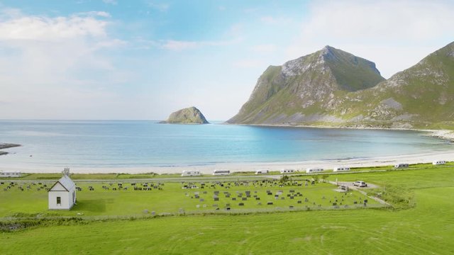 Haukland beach, Lofoten, Norway