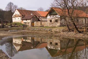 Fototapeta na wymiar Landscape near Zboreny Kostelec in Czech Republic