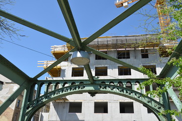 Wohnbau, Wohnhaus, Rohbau