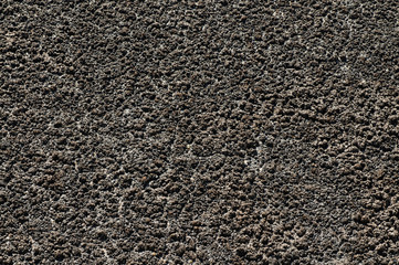 Sichtbare Schwimmschichtbildung in einem offenen Güllesilo