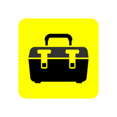 Tool box icon. Vector Illustration