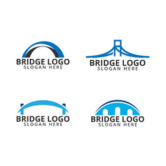 Bridge logo icon template